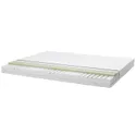 IKEA MALM МАЛЬМ, каркас кровати с матрасом, белый / Ебыгда твердый, 160x200 см 495.368.54 фото thumb №11