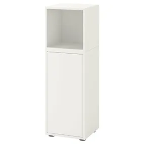IKEA EKET ЕКЕТ, комбінація шаф із ніжками, білий, 35x35x107 см 092.846.50 фото