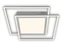 BRW Стельовий світильник на 2 точки Frame Center Led сріблястий 085505 фото thumb №1