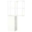 IKEA ENHET ЕНХЕТ, шафа, білий, 80x32x150 см 395.479.52 фото thumb №1