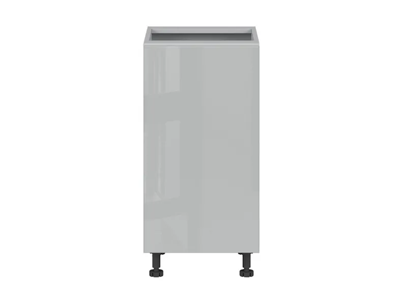 BRW Базовый шкаф Top Line для кухни 40 см правый серый глянец, серый гранола/серый глянец TV_D_40/82_P-SZG/SP фото №1