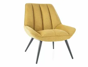 Кресло мягкое SIGNAL CELLA Brego, ткань: карри фото