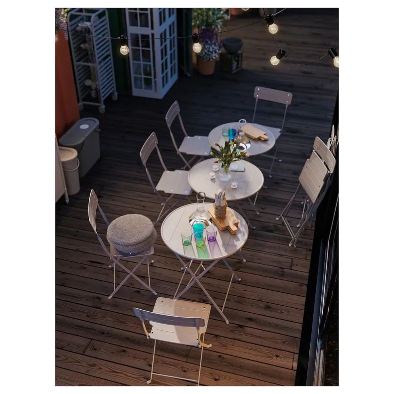 IKEA SUNDSÖ СУНДСЕ, стіл, для вулиці, сірий, 65 см 705.033.52 фото №19