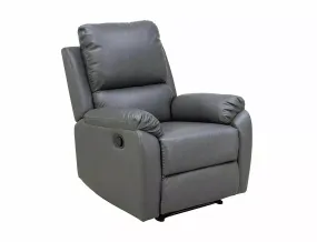 Крісло розкладне SIGNAL SPENCER 1 Buffalo, Екошкіра: Buffalo 6, колір: сірий фото