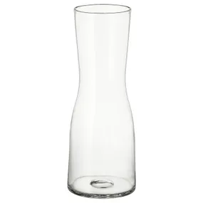 IKEA TIDVATTEN ТИДВАТТЕН, ваза, прозрачное стекло, 30 см 804.612.43 фото