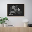 IKEA BILD БІЛЬД, постер, крихітні крапки, Берлін 2, 70x50 см 305.117.97 фото thumb №2