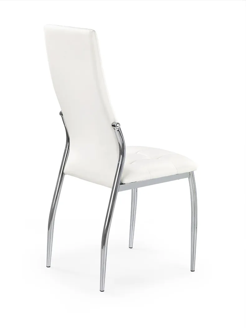 Кухонный стул HALMAR K209 экокожа: белый фото №2