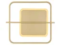 BRW Стельовий світильник Reball LED 2-точковий металевий золотий 091484 фото thumb №4