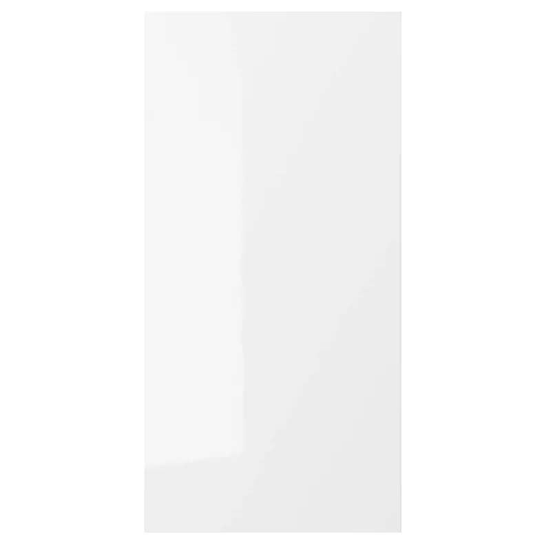 IKEA RINGHULT РИНГУЛЬТ, дверь, глянцевый белый, 40x80 см 302.050.95 фото №1