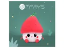 BRW Светодиодная силиконовая лампа Mary's Strawberry красная 096903 фото thumb №3