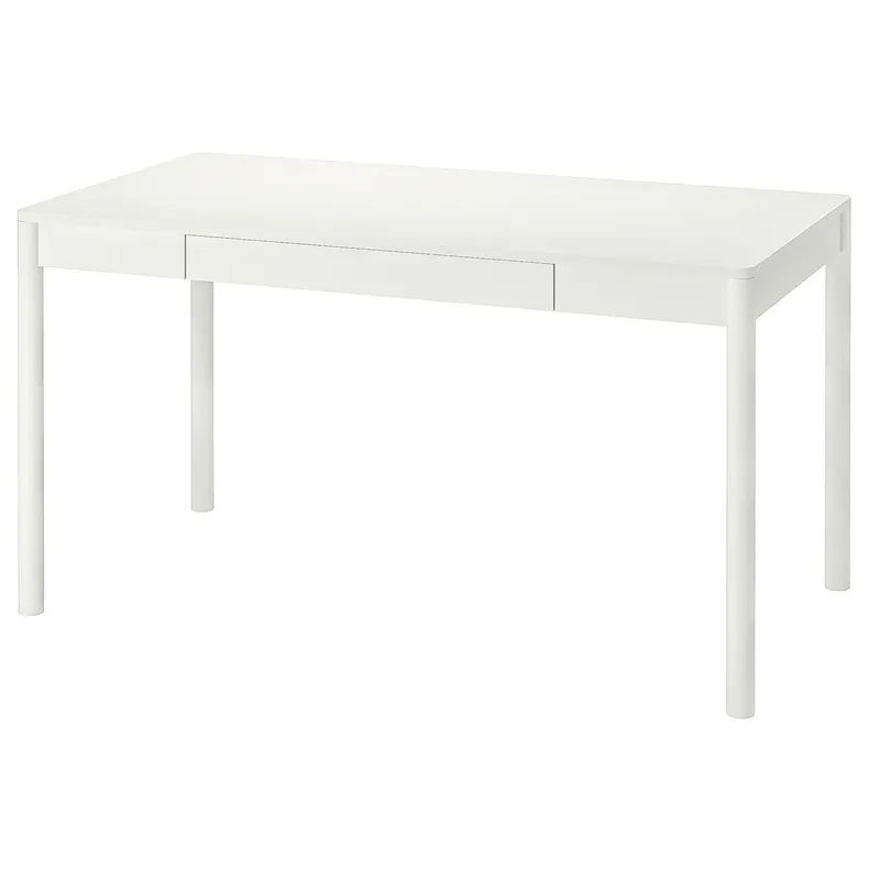 IKEA TONSTAD ТОНСТАД, письмовий стіл, вершки, 140x75 см 705.382.00 фото №1