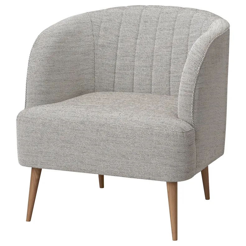 IKEA FULLÖSA ФУЛЛЁСА, кресло, Виарп бежевый / коричневый 605.065.20 фото №1