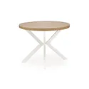 Розкладний стіл HALMAR PERONI 100-250x100 см золотий дуб - білий фото thumb №10