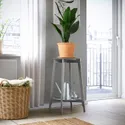 IKEA ALPVIDE АЛЬПВІДЕ, підставка для рослин, сірий, 71 см 505.462.63 фото thumb №2