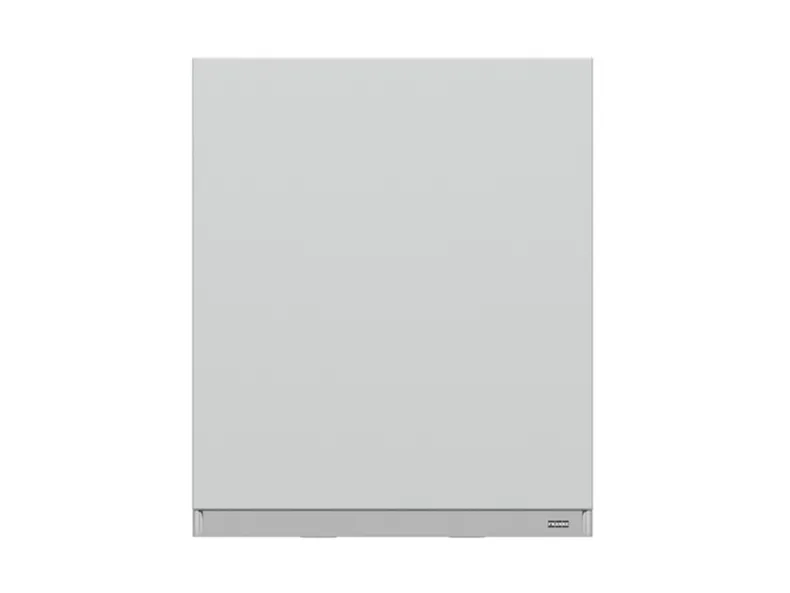 BRW Кухонный гарнитур Top Line 60 см с вытяжкой слева светло-серый матовый, греноловый серый/светло-серый матовый TV_GOO_60/68_L_FL_BRW-SZG/BRW0014/IX фото №1