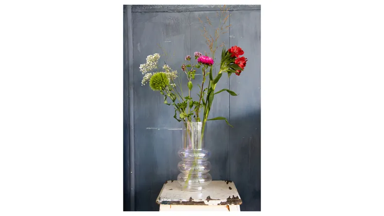 BRW стеклянная ваза Жемчужина 094477 фото №3