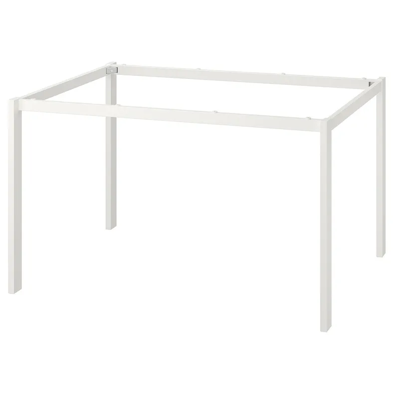 IKEA MELLTORP МЕЛЬТОРП, рама стола, білий, 125x75 см 902.801.00 фото №1