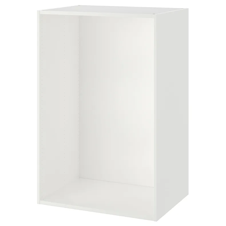 IKEA PLATSA ПЛАТСА, каркас, білий, 80x55x120 см 603.309.55 фото №1