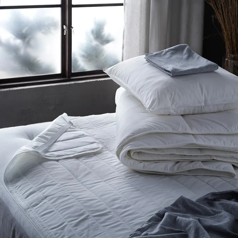 IKEA VILDKORN ВІЛЬДКОРН, подушка низька, для сну на животі, 50x60 см 904.605.87 фото №5