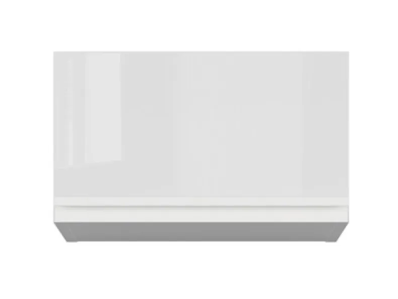 BRW Верхний кухонный шкаф Sole 40 см откидывающийся белый глянец, альпийский белый/глянцевый белый FH_NO_40/23_O-BAL/BIP фото №1