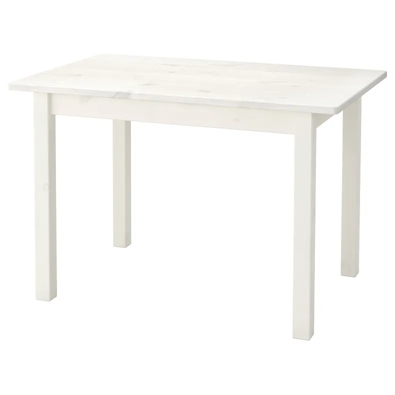IKEA SUNDVIK СУНДВИК, стол детский, белый, 76x50 см 102.016.73 фото №1