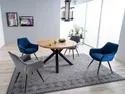 Кухонный стул SIGNAL LINEA Velvet, Bluvel 86 - темно-синий фото thumb №18
