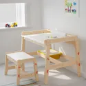 IKEA FLISAT ФЛИСАТ, детский письменный стол, регулируемый 202.735.94 фото thumb №4