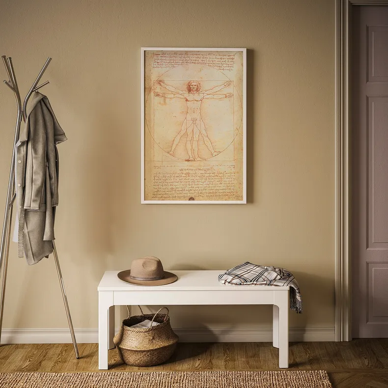 IKEA BILD БІЛЬД, постер, Вітрувіанська людина, 61x91 см 804.418.44 фото №2