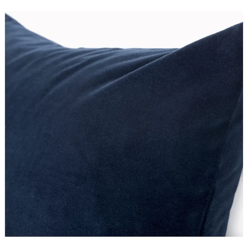 IKEA SANELA САНЕЛА, чохол на подушку, темно-синій, 50x50 см 603.436.46 фото №2