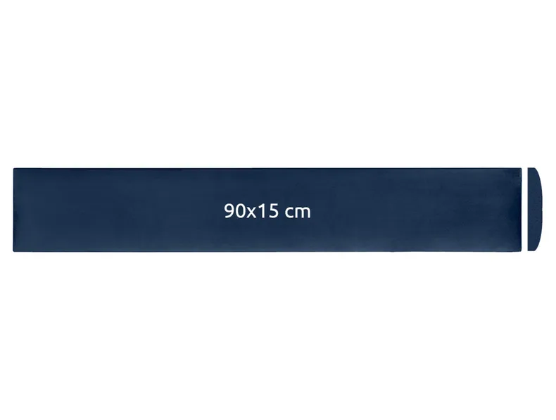 BRW Обитая прямоугольная панель 90x15 см синяя 081241 фото №3