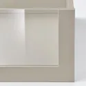 IKEA KOMPLEMENT КОМПЛИМЕНТ, ящик со стеклянной фронтал панелью, бежевый, 75x58 см 905.090.89 фото thumb №2