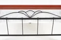 Кровать односпальная HALMAR VERONICA 90x200 см вишня антик/черный фото thumb №7