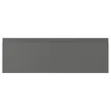 IKEA VOXTORP ВОКСТОРП, фронтальная панель ящика, тёмно-серый, 60x20 см 104.541.04 фото thumb №1
