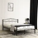 Кровать металлическая MEBEL ELITE GRIFFIN, 120x200 см, Черный фото thumb №2