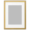 IKEA SILVERHÖJDEN СИЛВЕРХОЙДЕН, рама, золотой цвет, 30x40 см 503.704.09 фото thumb №1