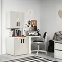 IKEA SMÅSTAD СМОСТАД, навісна шафа, біло-сірий з 1 полицею, 60x32x60 см 093.899.54 фото thumb №2