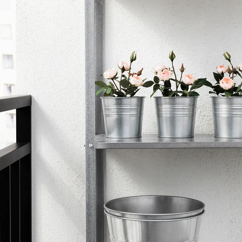 IKEA FEJKA ФЕЙКА, штучна рослина в горщику, для приміщення / вулиці / Троянда рожевий, 9 см 003.953.13 фото №2