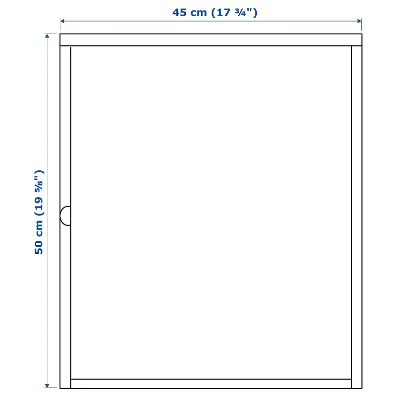 IKEA HÄLLAN ХЭЛЛАН, шкаф, белый, 45x50 см 503.637.29 фото №6