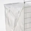 IKEA JOSTEIN ЙОСТЕЙН, сумка с опорой, белый / прозрачный внутренний / наружный, 60x40x74 см 205.122.26 фото thumb №3