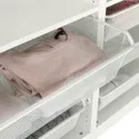 IKEA KOMPLEMENT КОМПЛИМЕНТ, сетчатая корзина с направляющими, белый, 100x35 см 190.109.85 фото thumb №2