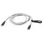 IKEA RUNDHULT РУНДХУЛЬТ, кабель USB-C–USB-C, Чорний/білий, 1,5 м/100 Вт 205.811.06 фото