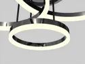 BRW Стельовий світлодіодний 3-точковий світильник Perpignon з диммерами чорний хром 091126 фото thumb №3