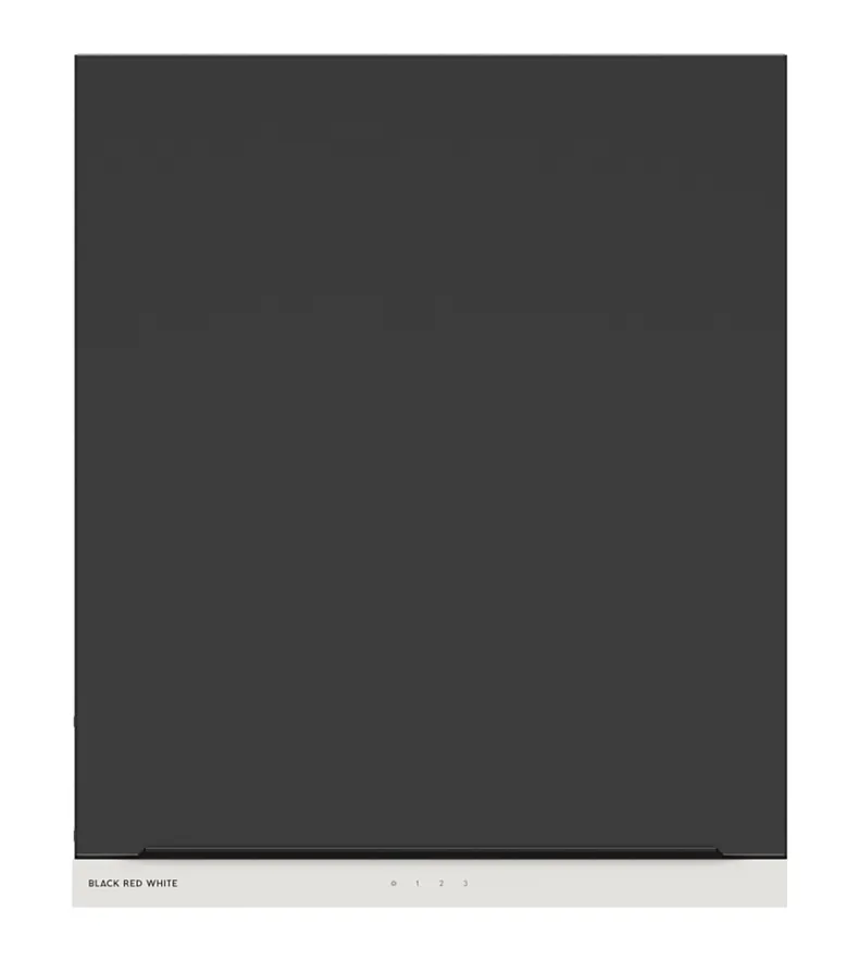 BRW Верхня кухонна шафа L6 60 см з витяжкою ліворуч чорна матова, чорний/чорний матовий FM_GOO_60/68_L_FAMI-CA/CAM/BI фото №1