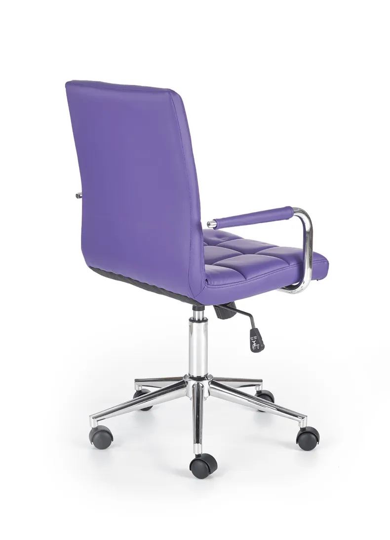 Крісло комп'ютерне офісне обертове HALMAR GONZO 2, фіолетовий фото №2