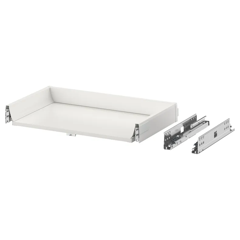 IKEA MAXIMERA МАКСІМЕРА, шухляда, низька, білий, 60x37 см 302.046.37 фото №1