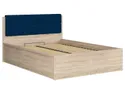 BRW Кровать Tetrix 140x200 с каркасом и ящиком для хранения дуб сонома, дуб сонома LOZ/140/B-DSO фото thumb №10