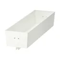 IKEA MITTZON МИТТЗОН, контейнер для каркаса с колесиками, белый, 80x14 см 505.286.31 фото thumb №1