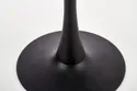 Стіл круглий кухонний HALMAR AMBROSIO 90x90 стільниця - мармур, ніжка - чорна фото thumb №7