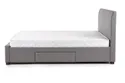Двоспальне ліжко HALMAR З ящиками Modena 160x200 см сірого кольору фото thumb №10