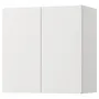 IKEA SMÅSTAD СМОСТАД, навесной шкаф, белый с 1 полкой, 60x32x60 см 393.884.44 фото